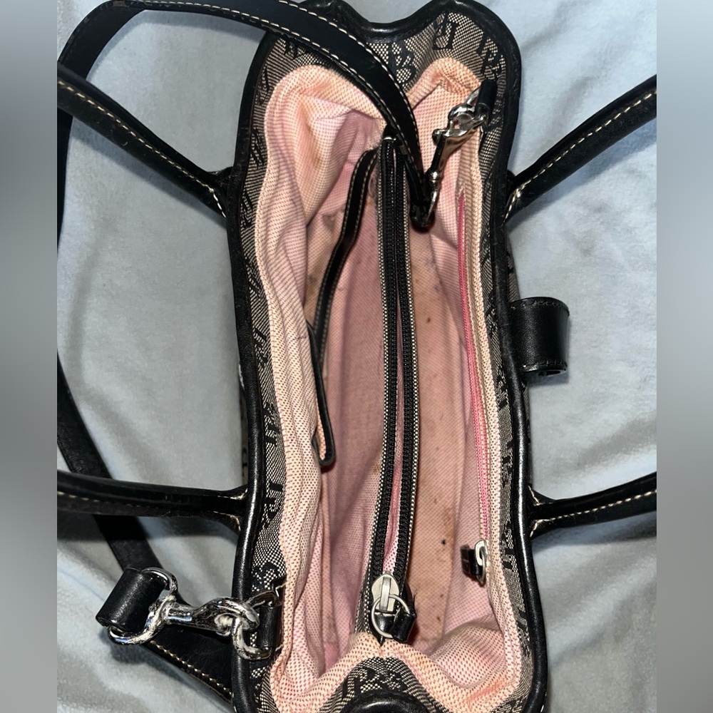 Dooney & Bourke Signature Db Logo Double Long Han… - image 4